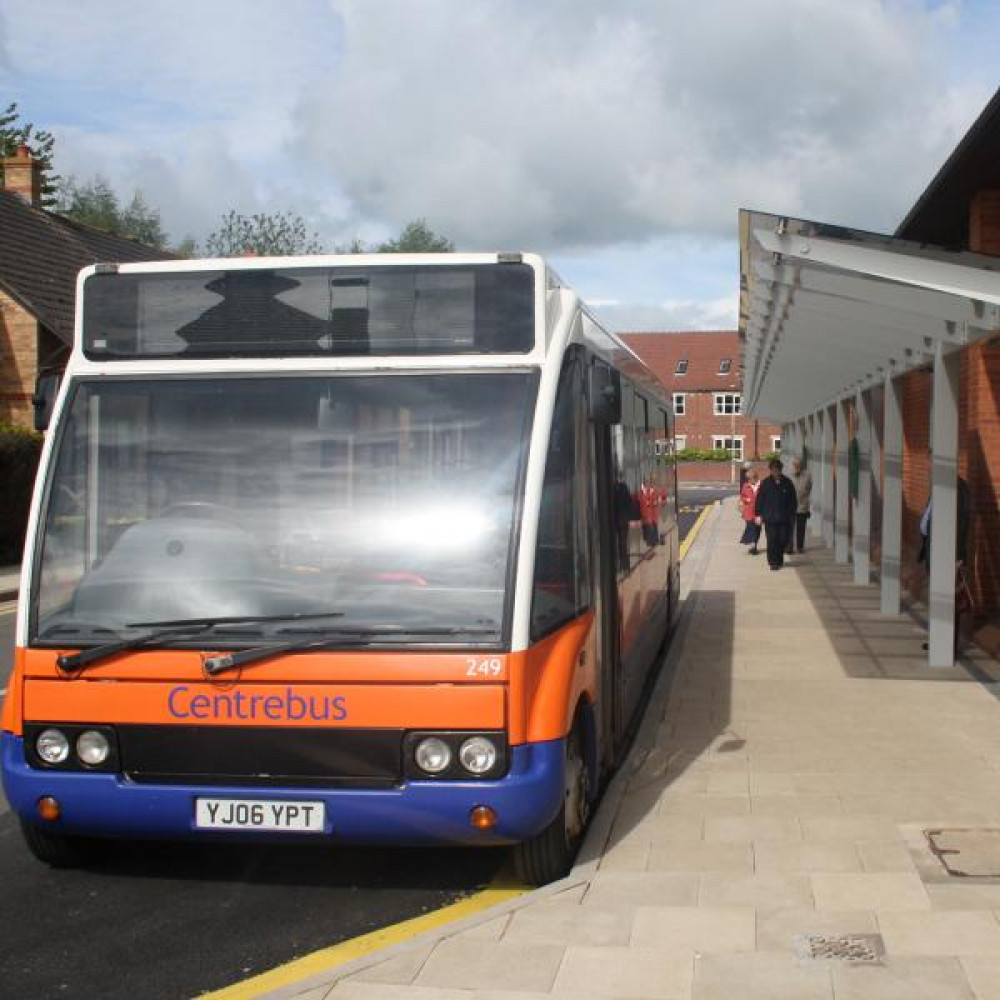 Oakham Bus Station. Image credit: Rutland County Council.