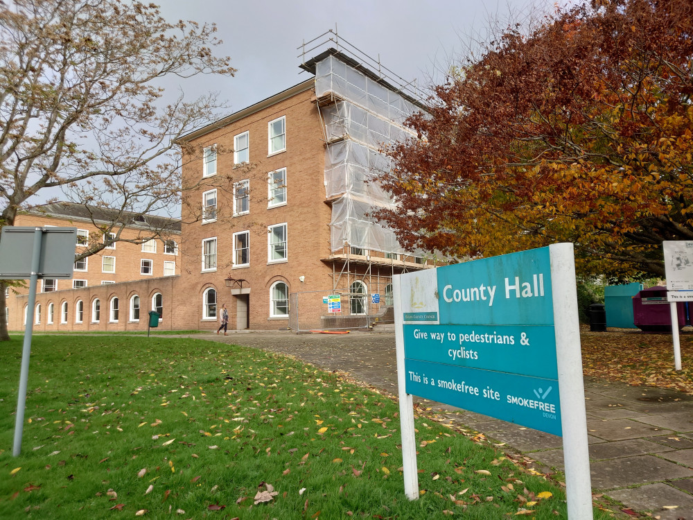 Devon County Council HQ (Joe Ives/ LDRS) Devon County Council HQ (Joe Ives/ LDRS)