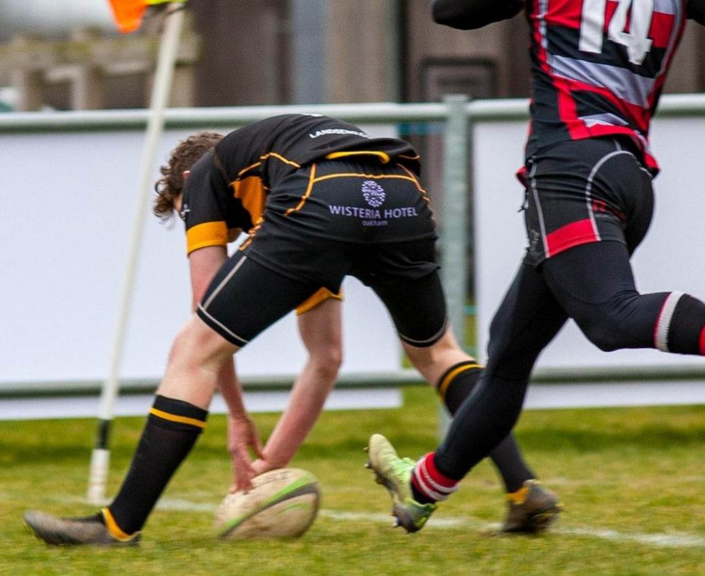 One of the many tries being scored. Image credit: @andybalmford Instagram