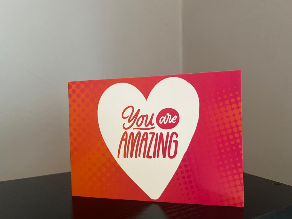 Glow has sent cards to survivors of domestic abuse this Valentine's Day (Glow).