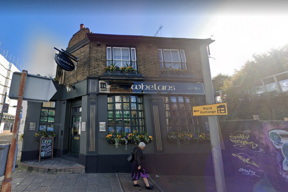 Whelans pub on Richmond Road, Kingston (Credit: Google Maps)