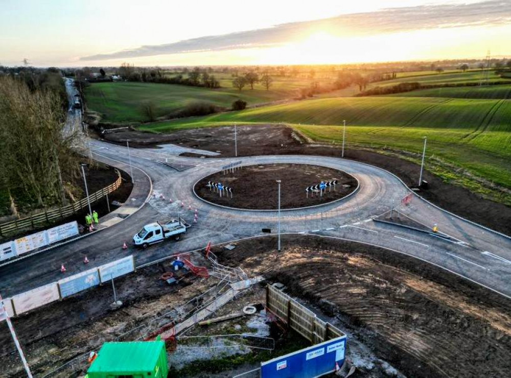 The first phase of the NWCP works on the A530 Middlewich Road, between Pyms Lane and Smithy Lane is now complete - reopening on Saturday 18 February (Cheshire East Council).