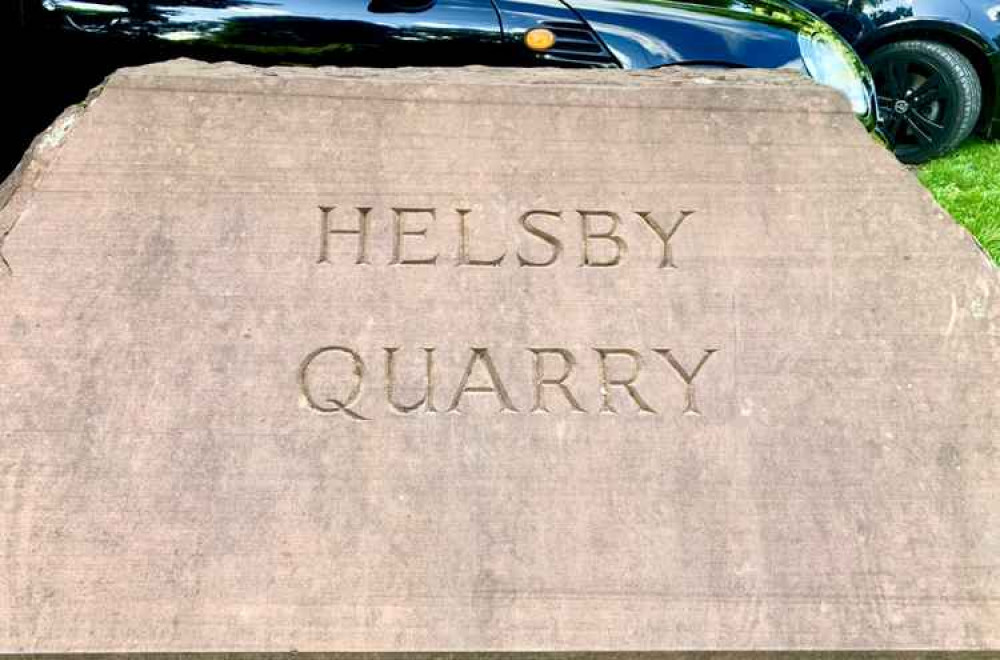 Helsby Quarry is also included in the plans Helsby Quarry is also included in the plans