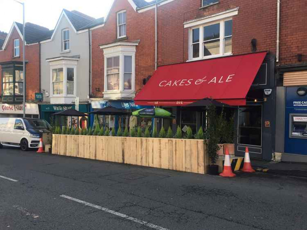 Cakes and Ale on Newton Road