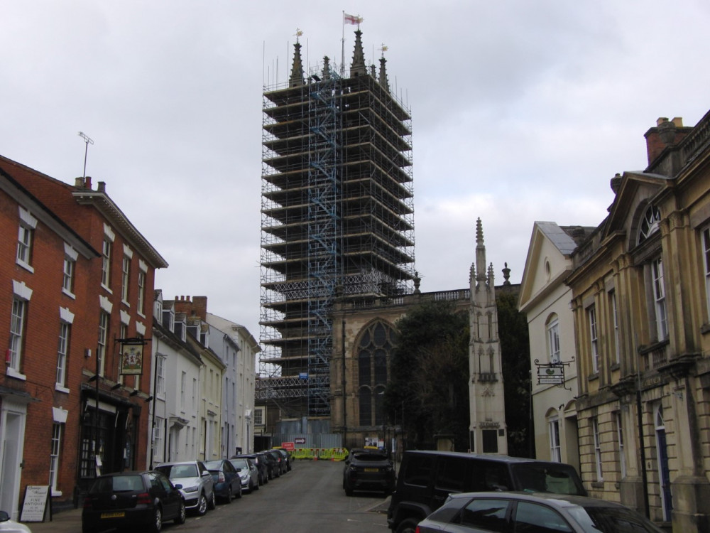 Vital repair work is set to start at St Mary's church, Warwick (image by Geoff Ousbey)