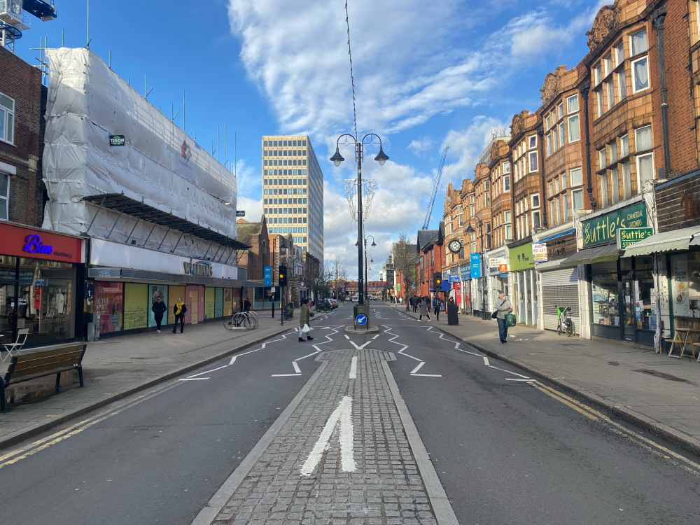 New Malden High Street. Credit: Charlotte Lillywhite/LDRS