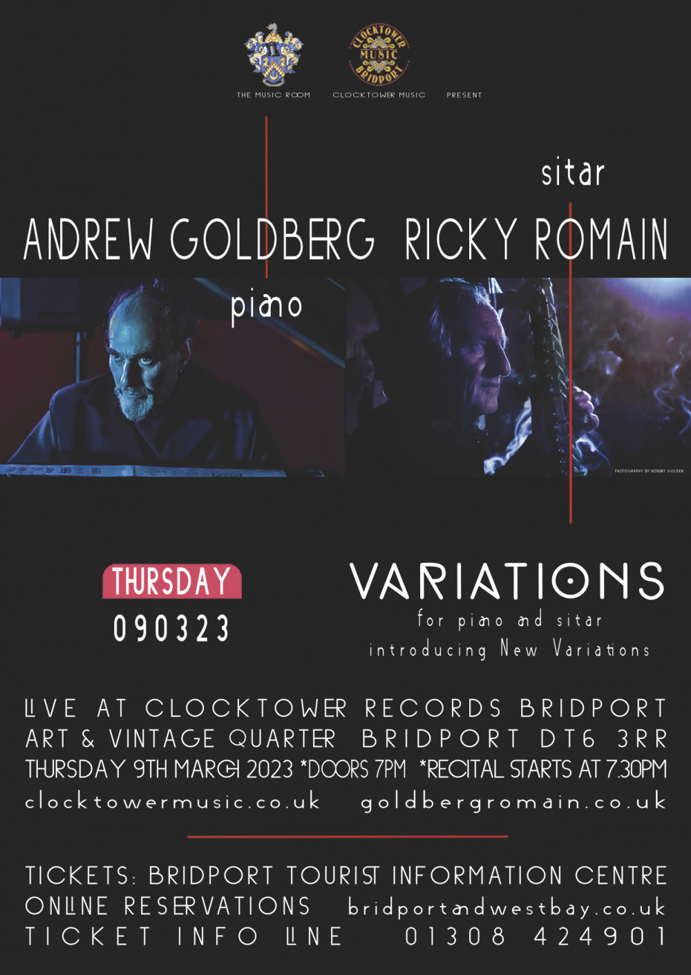 Andrew Goldberg & Ricky Romain | Live in Clocktower Records Andrew Goldberg & Ricky Romain | Live in Clocktower Records