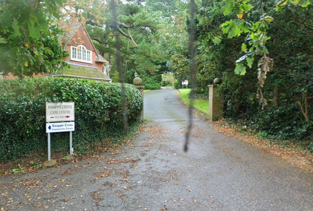 Knappe Cross Care Centre is located off Brixington Lane, Exmouth (Google Maps)