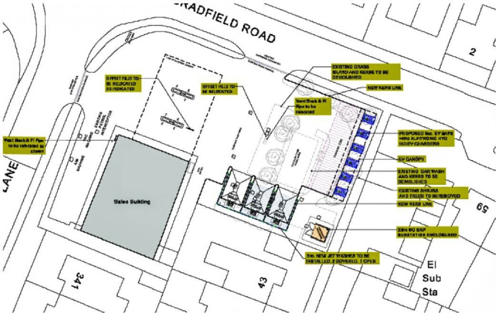 Plans to demolish Shell Service Station Car Wash, Bradfield Road, replacing it with contemporary car facilities - were approved on Thursday 16 February (Cheshire East Planning).