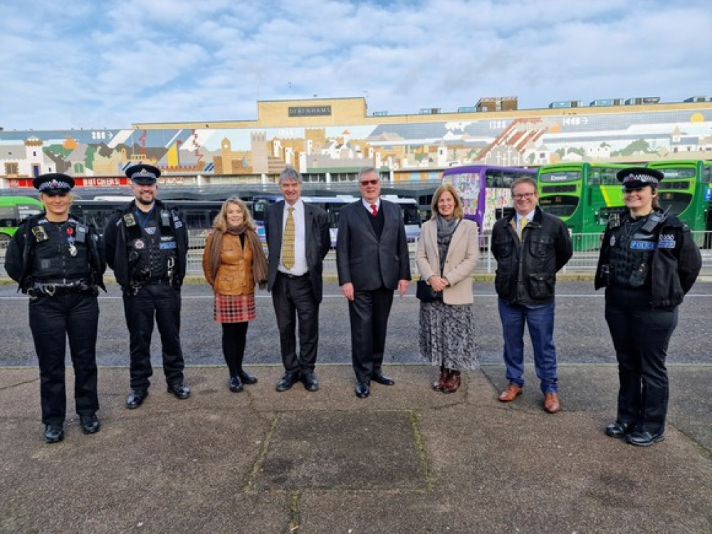 Cameras are being put in place at Basildon bus station.