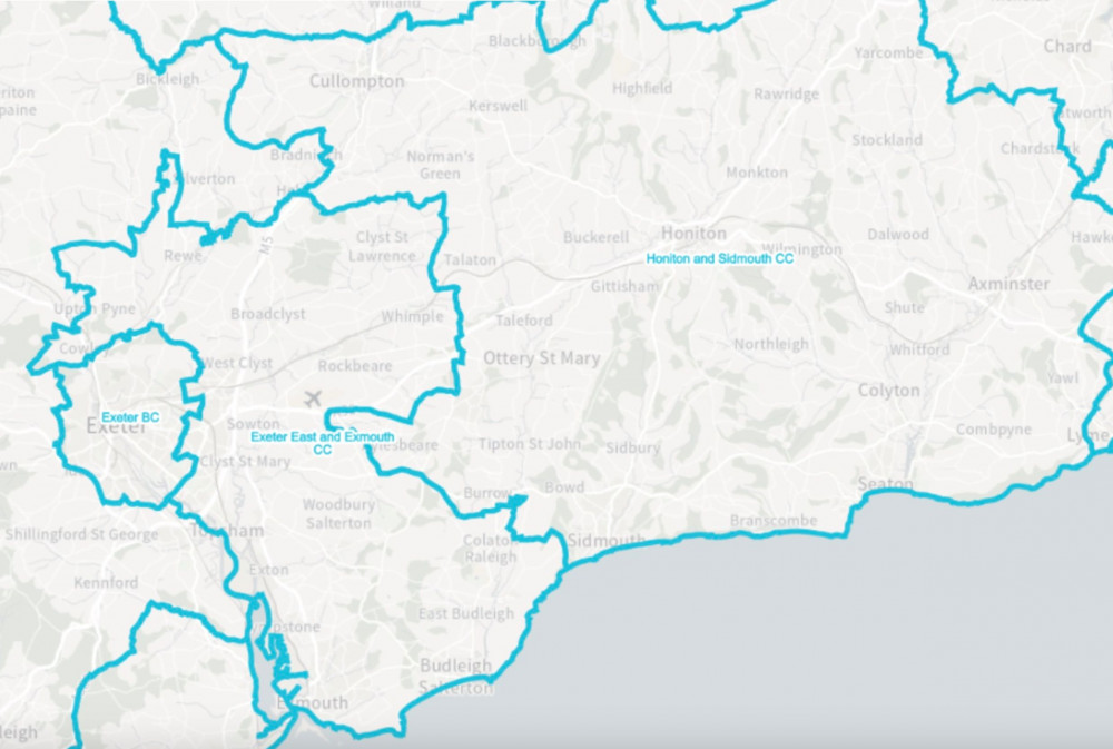 Proposed new constituency boundaries (Boundary Commission)