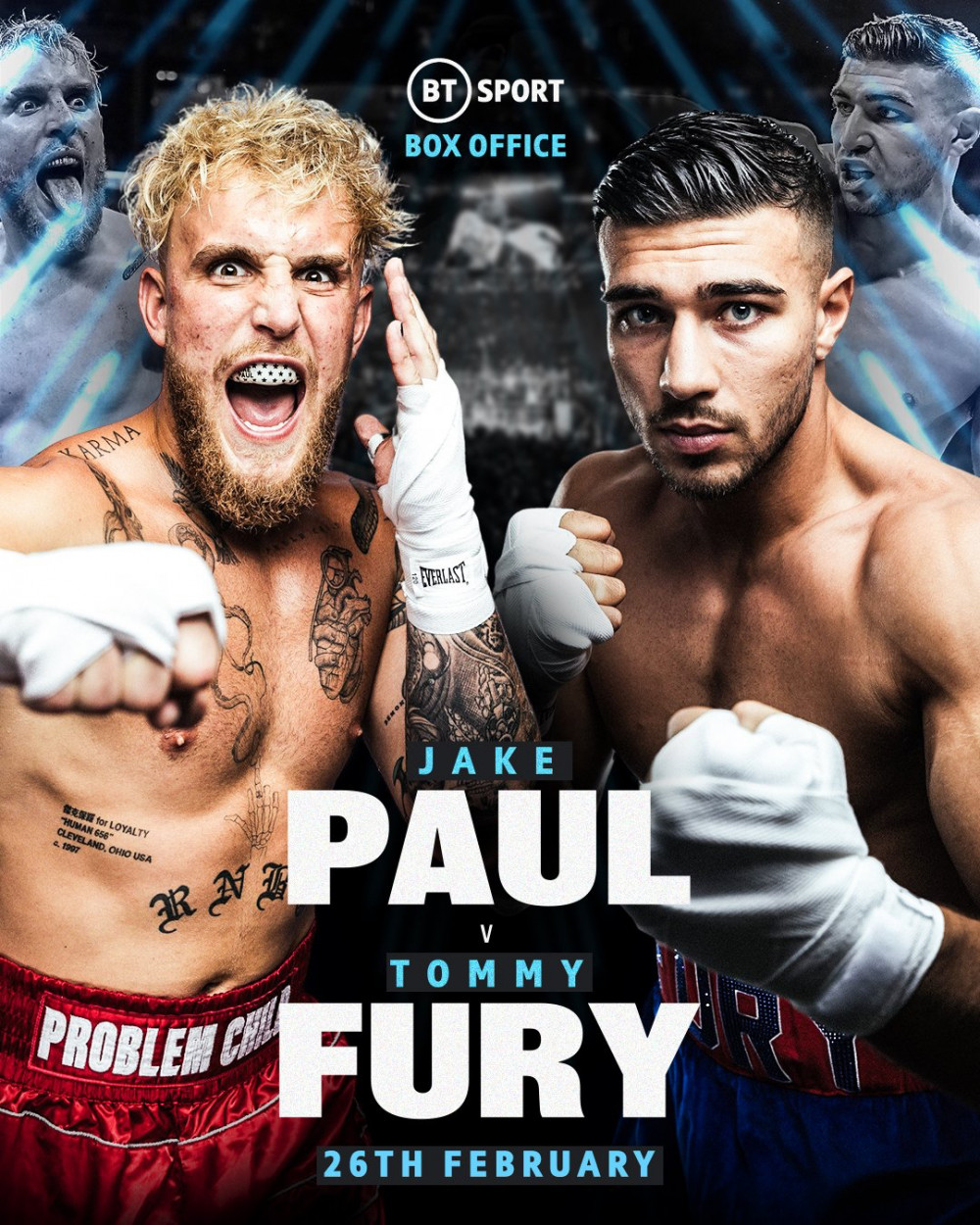 Come to Molly Malones to watch Manchester United vs Newcastle in this Sunday's Carabao Cup Final and Jake Paul vs Tommy Fury 