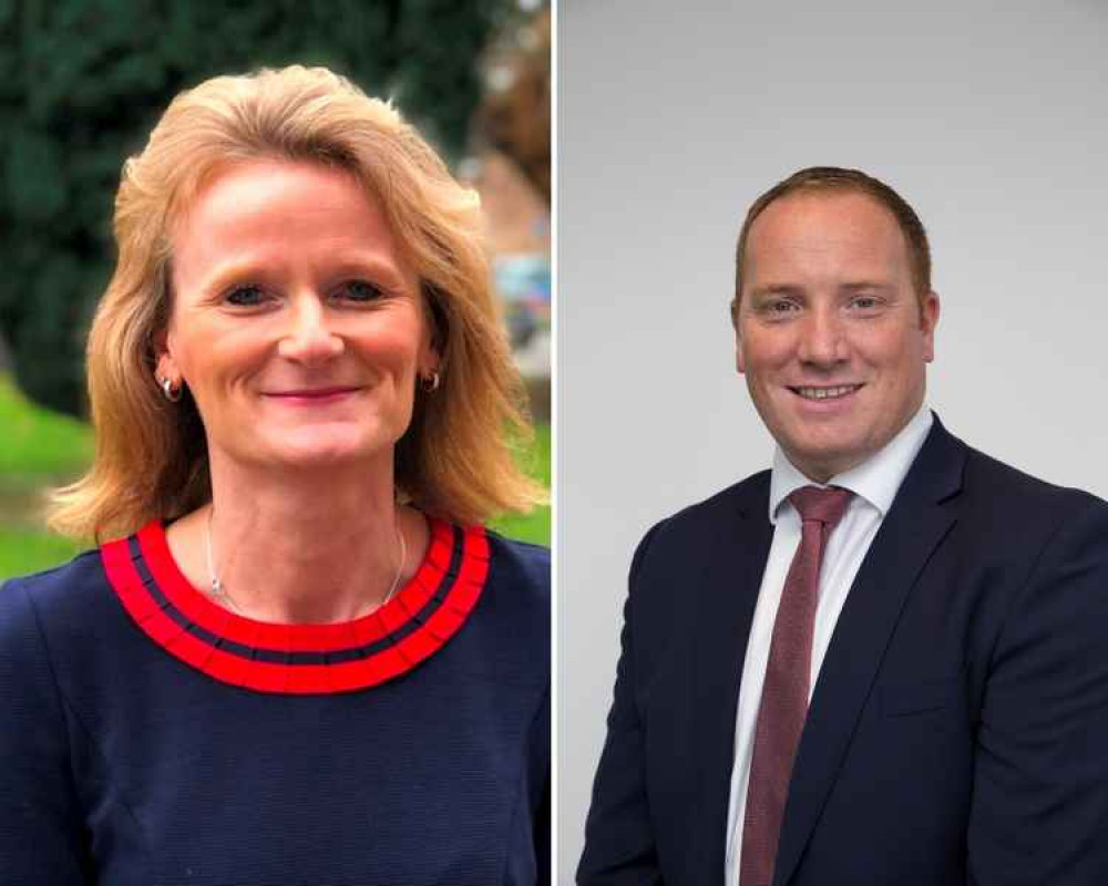 Clare Watson (left) and Ian Ashworth (right) Clare Watson (left) and Ian Ashworth (right)