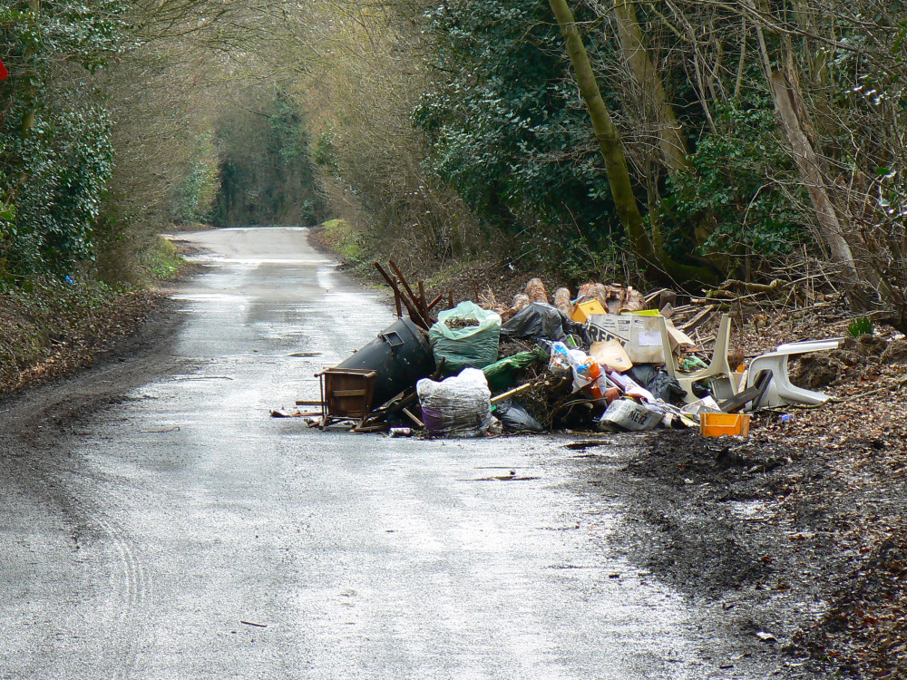 A man in Southall has been fined over £1,000 for fly-tipping a car battery. Photo: Brian Robert Marshall.