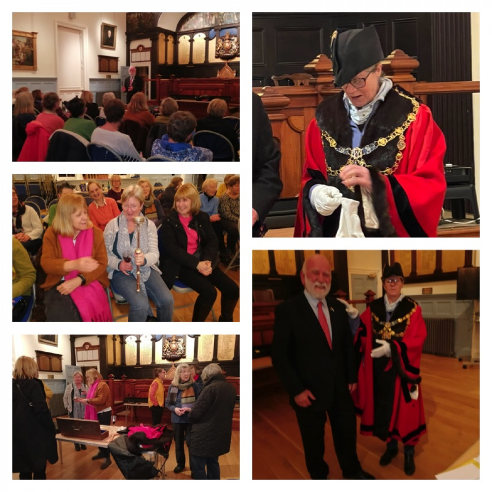 Photos from the Mayor of Bridport's visit to the Bothenhampton and Walditch Really Interesting Club