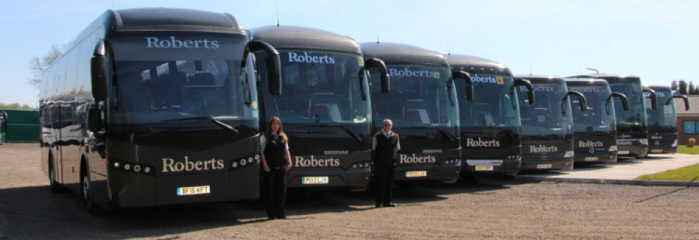 The 159 service was being run by Roberts Coaches. Photo courtesy of Roberts Coaches The 159 service was being run by Roberts Coaches. Photo courtesy of Roberts Coaches