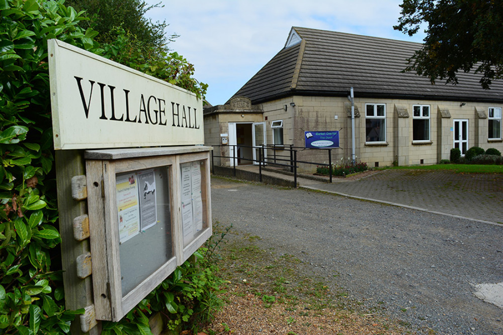 Market Overton Village Hall. 