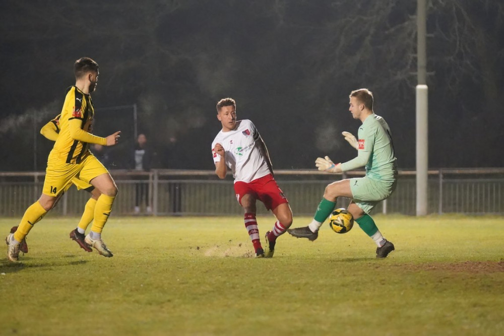 Captain Michael Finneran led by example to net the winner.