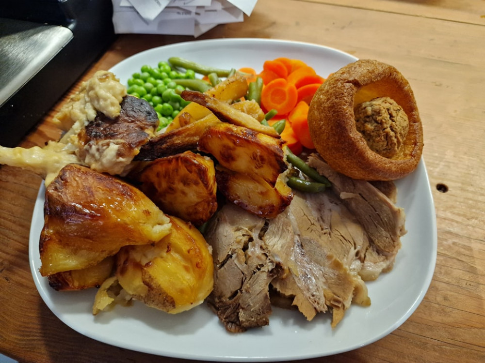 Sunday Roast at Four-Teas Tearoom