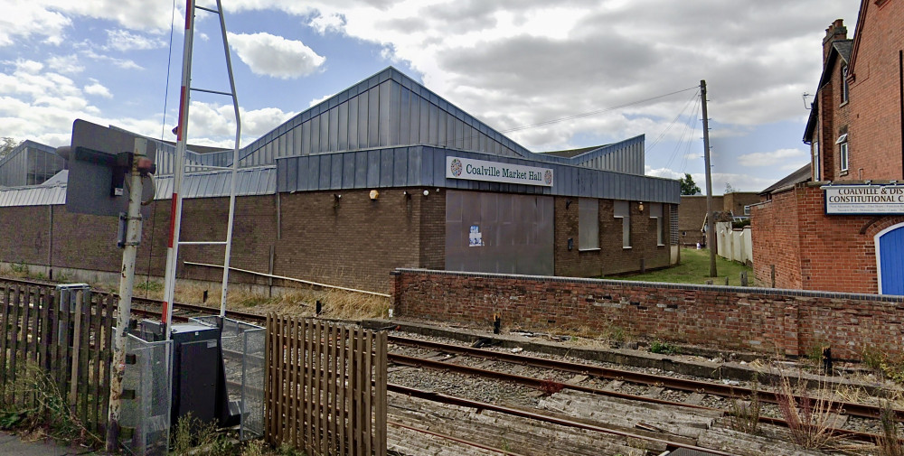 Coalville Market Hall. Image: Instantstreetview.com