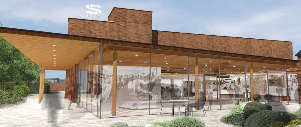 Staffordshire History Centre artist impression (Staffordshire County Council).