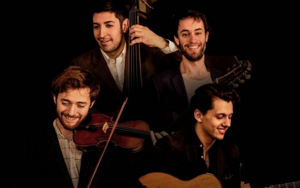 London based gypsy-jazz band Latchepen