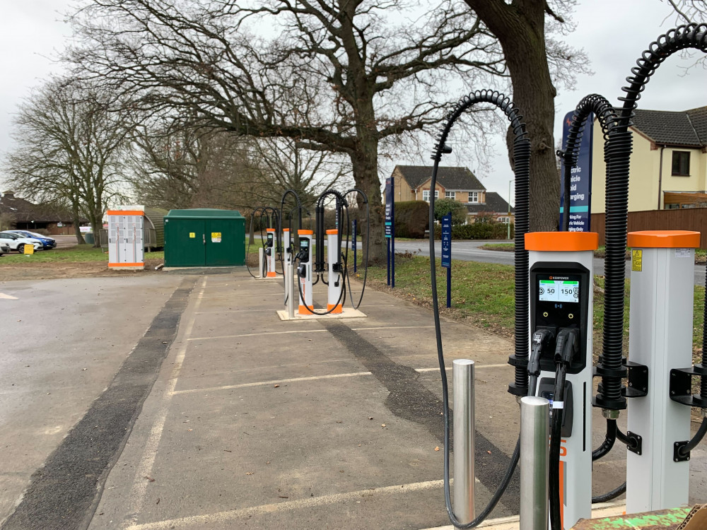 New EV points near Capel