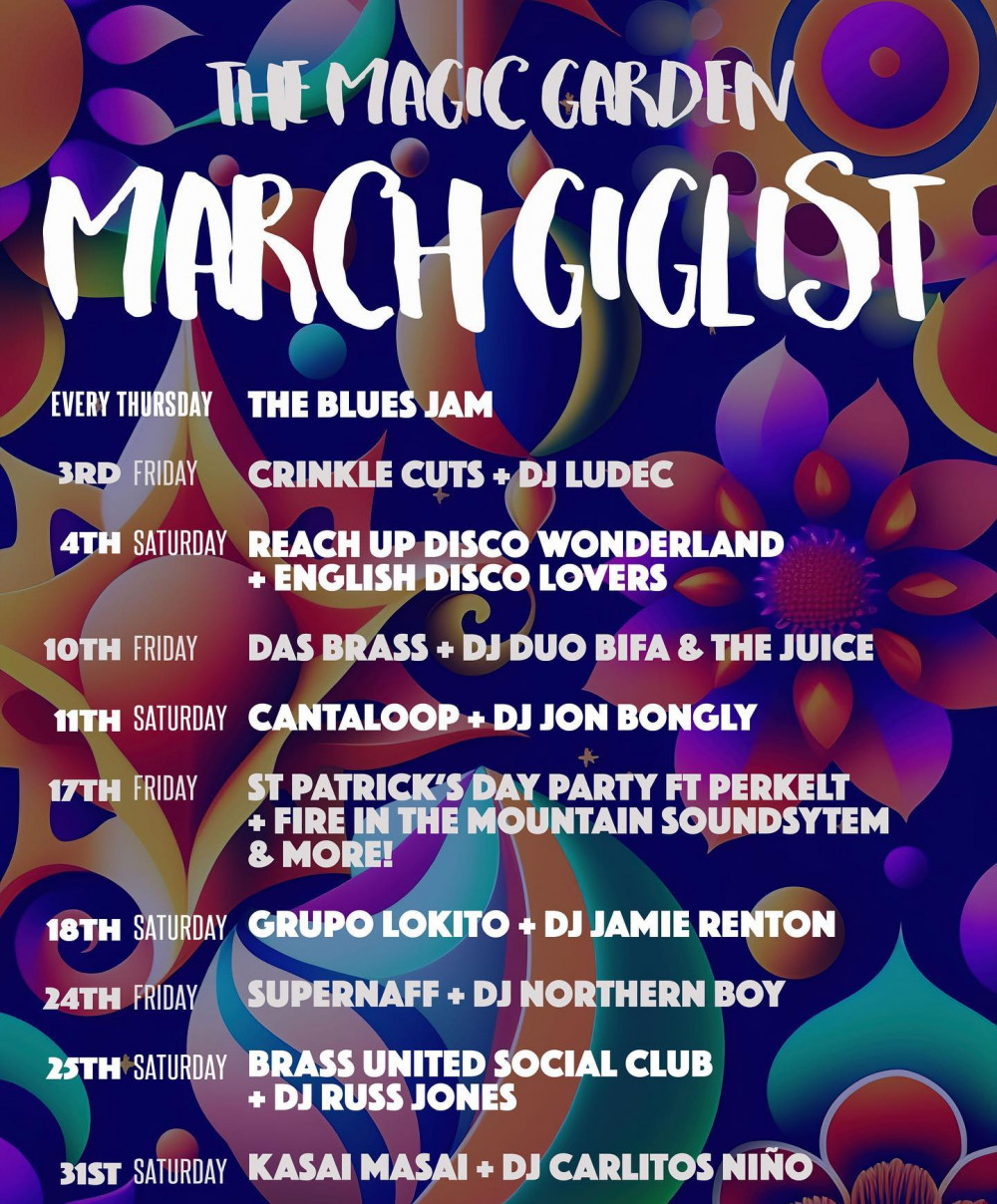 Weekends at the Magic Garden are all about big festival bands with the some of the finest DJs from the London scene and beyond (Credit: The Magic Garden) Weekends at the Magic Garden are all about big festival bands with the some of the finest DJs from the London scene and beyond (Credit: The Magic Garden)