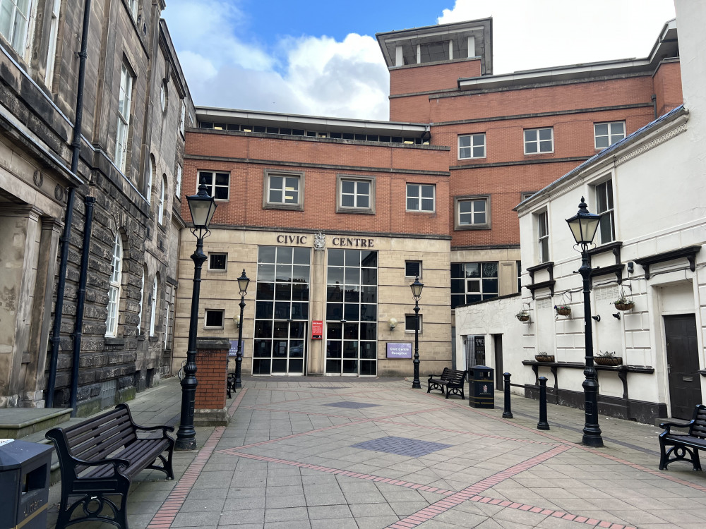 The Civic Centre, Glebe Street, Stoke-on-Trent (Sarah Garner).