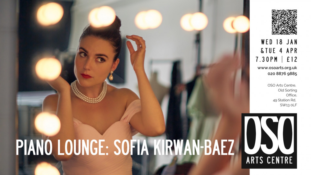 Back to basics! Sofia Kirwan-Baez (vocals & piano) is returning to sing all your favourite tunes – from Gershwin to Katy Perry to Joni Mitchell to Venezuelan Boleros... she may even throw in some opera!