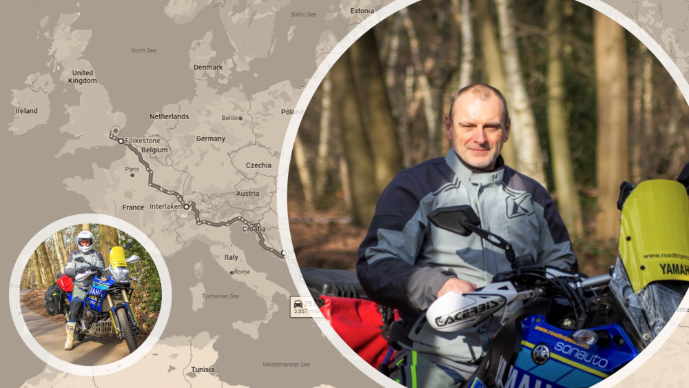 Stuart is a keen motorcyclist with a love of travel – he wants to honour his friend’s legacy with his latest journey. (Photos: Stuart Ringer) Stuart is a keen motorcyclist with a love of travel – he wants to honour his friend’s legacy with his latest journey. (Photos: Stuart Ringer)