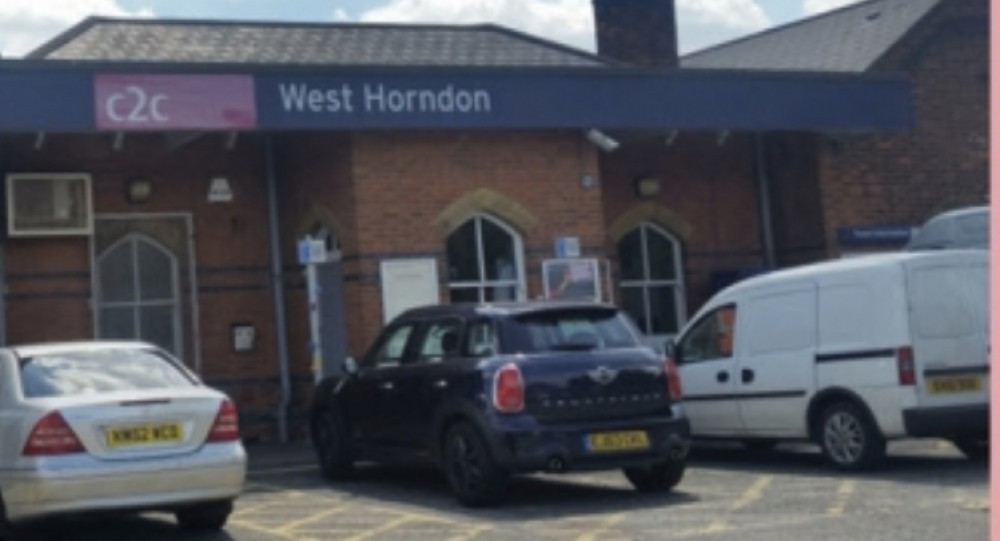 West Horndon rail station.