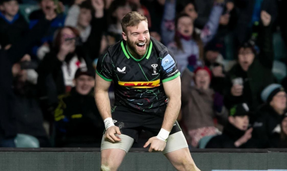 Harlequins men's team returned to winning ways in emphatic form at Big Game 14 over the weekend. Credit: JMP/Juan Gasparini for @harlequins.