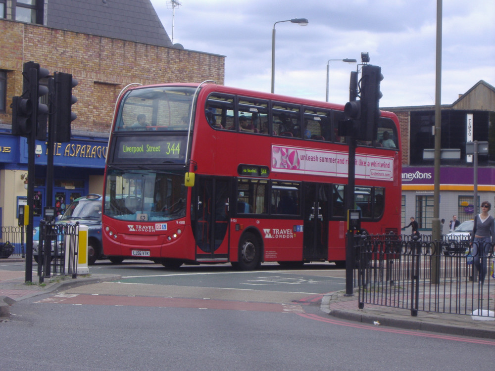 The 344 bus route helps south west London residents travel between Clapham Junction and Liverpool Street (Credit: Wikimedia Commons)