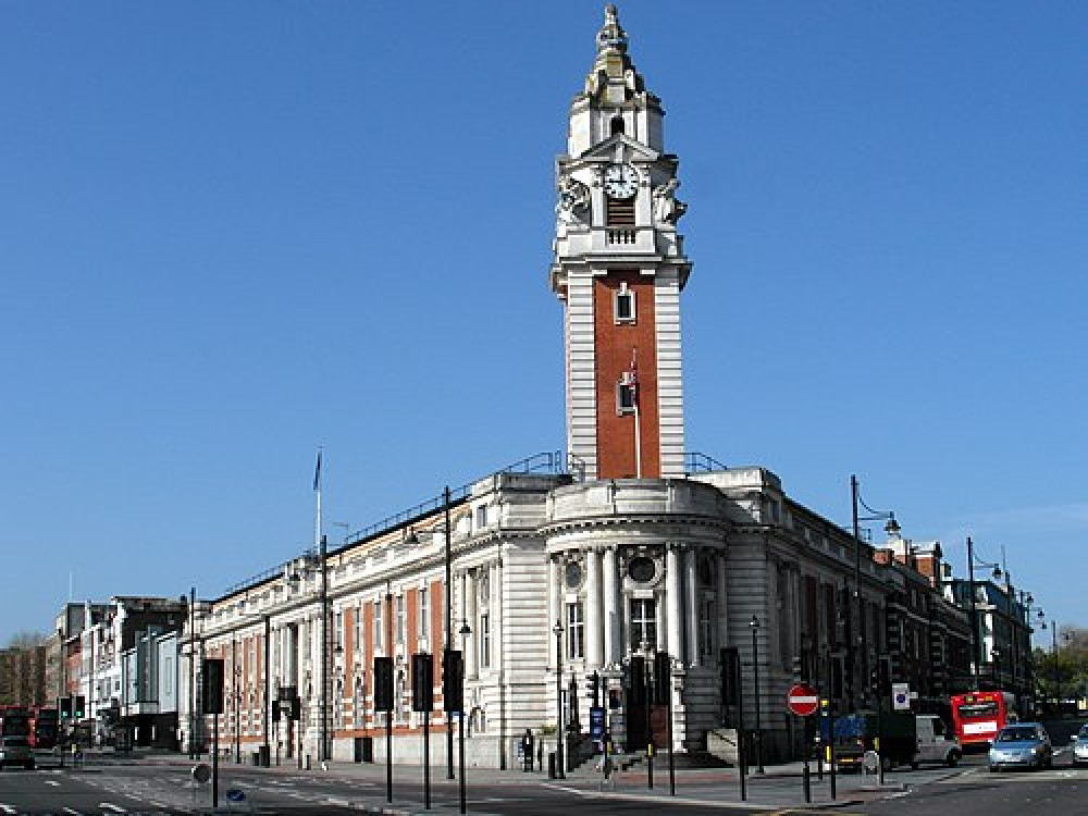 Lambeth Town Hall, the headquarters of Lambeth Council which could owe millions more in payouts to the victims of child abuse while in its care (Credit: Wikimedia Commons)