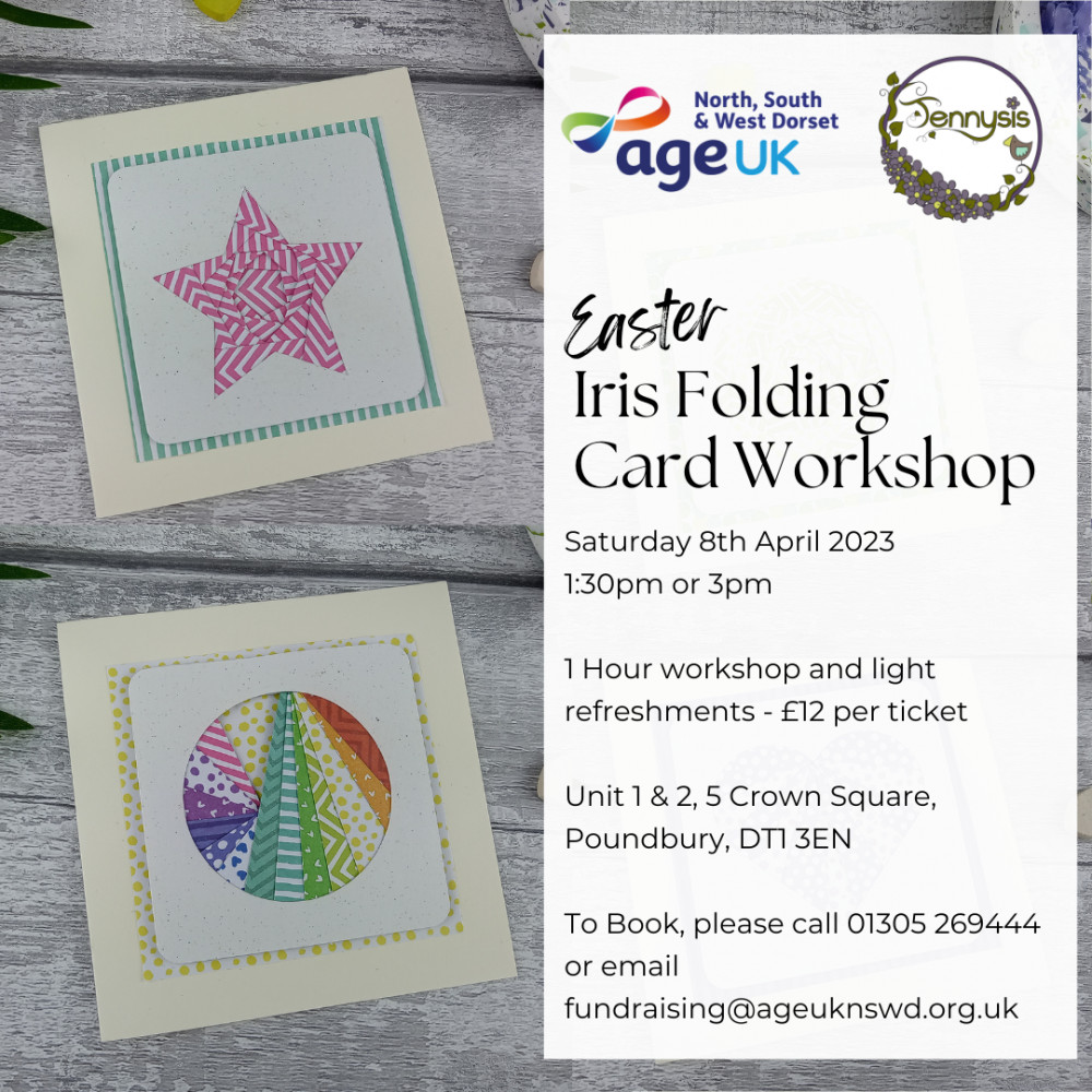 Iris Folding Card Workshop