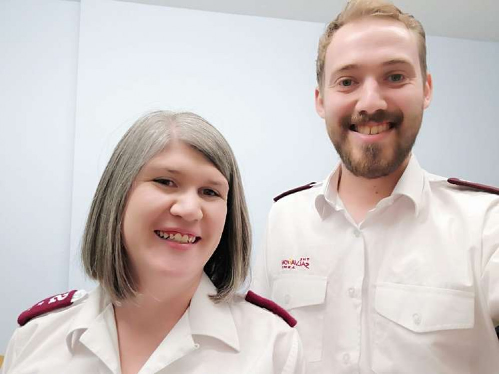 Captain Caron Doyle and Lieutenant Jonathan Doyle (Photo: Salvation Army)