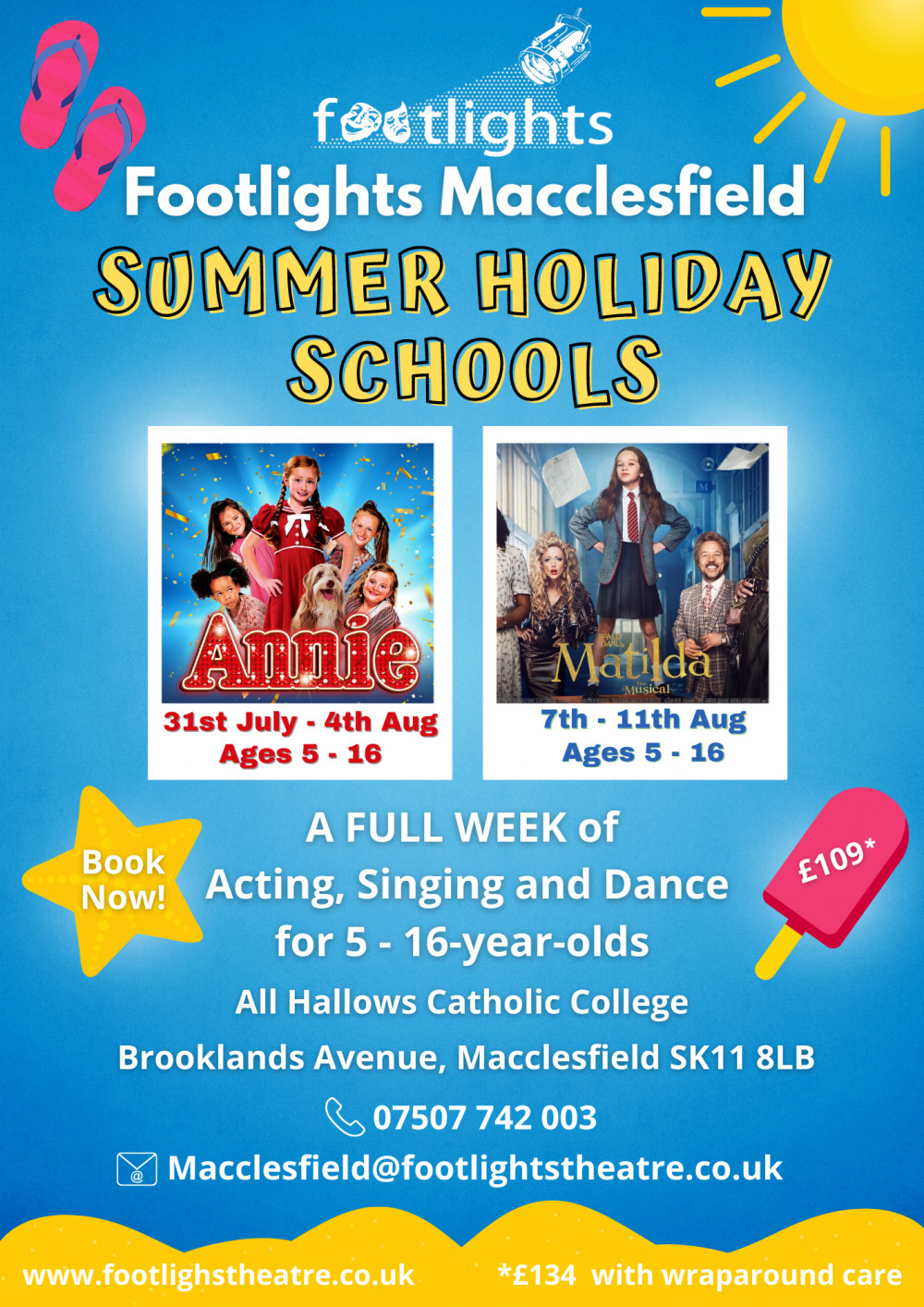 Click the red link to book. Click the red link to book.