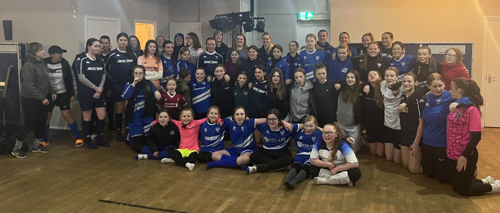 Brantham Athletic mark International Women's Day