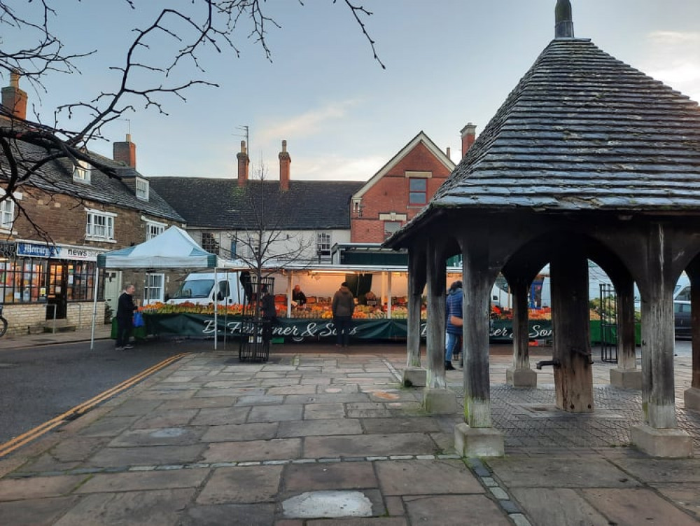 Faulkner and Sons at Oakham Market. Image credit: Nub News. 