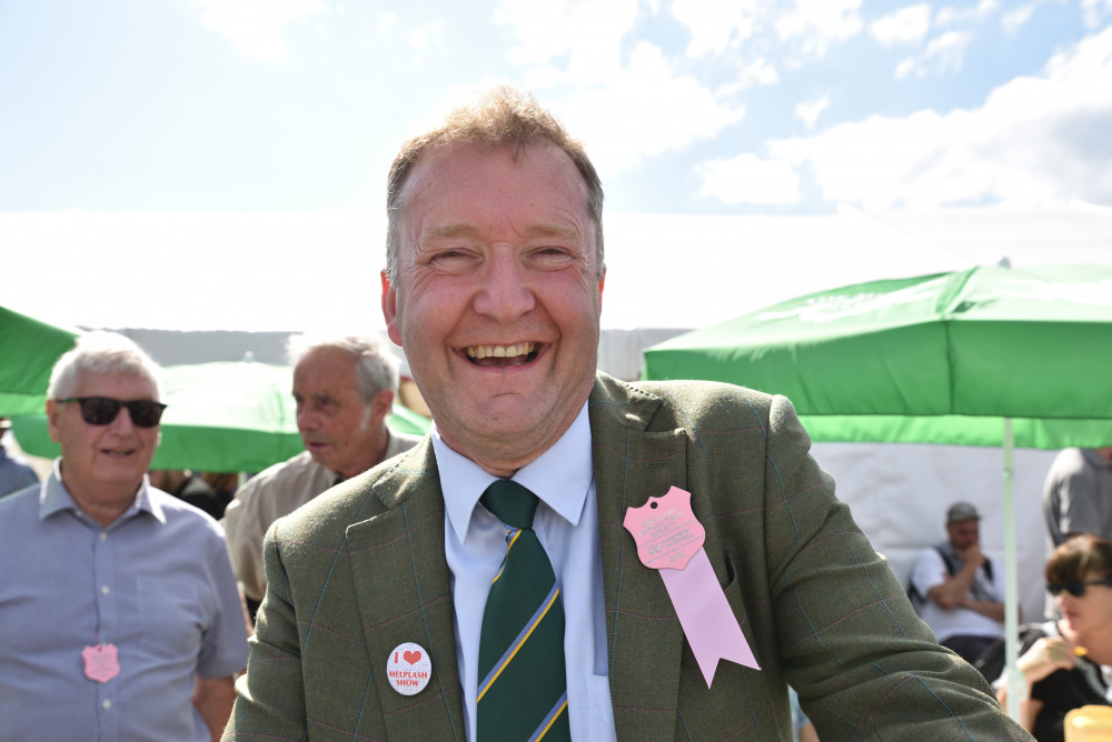 Philip Hardwill, new chairman of Melplash Agricultural Society 