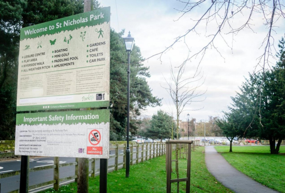 We Do Tennis will run the tennis courts at St Nicholas Park (image via Warwickshire County Council)