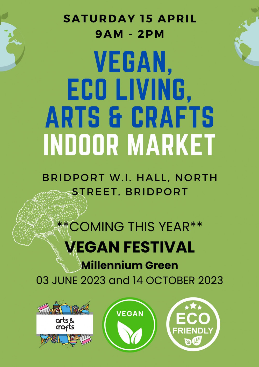 Bridport Vegan, Eco Living and Arts & Crafts Market 