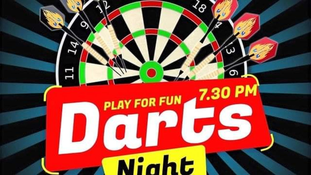 There is a Darts & Dominoes Night every Monday at The Imperial. There is a Darts & Dominoes Night every Monday at The Imperial.