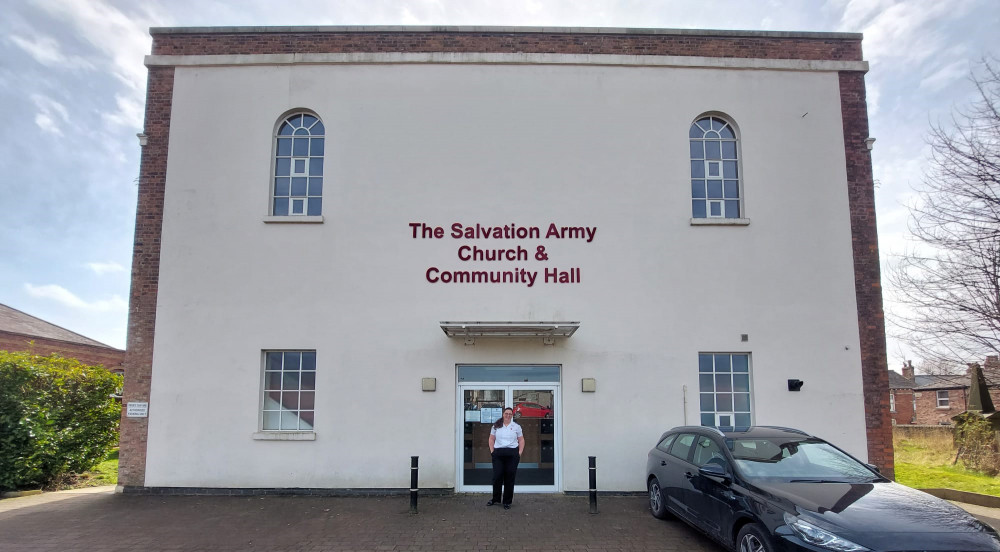 The Salvation Army is located on Roe Street, Macclesfield SK11 6UT. 