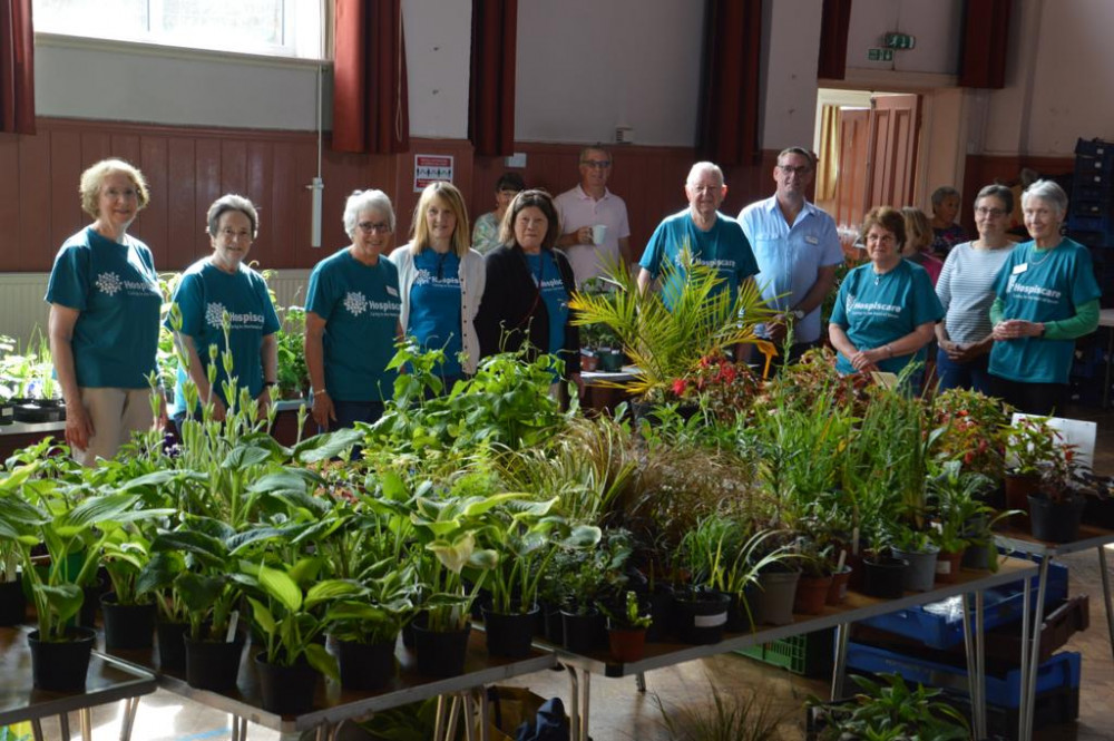 The 2022 Plant Sale raised £2,500 in two hours (Credit: Toni Hiscocks)