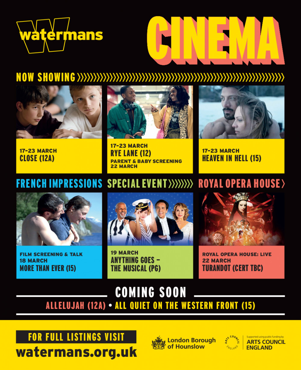 Check out all of the exciting film, performance, and art options on at Watermans. Photo: Watermans. Check out all of the exciting film, performance, and art options on at Watermans. Photo: Watermans.