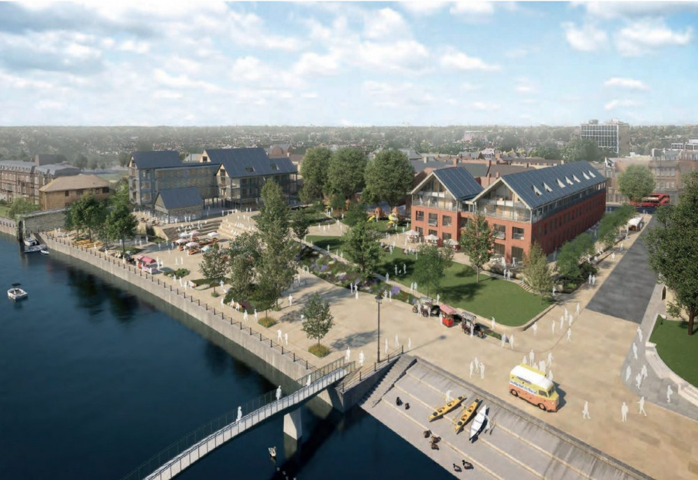 Overview of the Twickenham Riverside scheme. Credit: Richmond Borough Council.