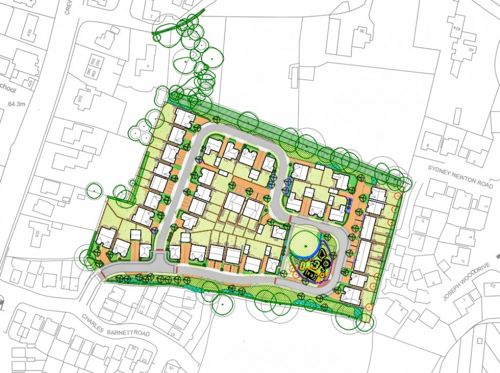 A 54-home development on land off Crewe Road, Winterley, was approved on Wednesday 15 March (Cheshire East Planning).