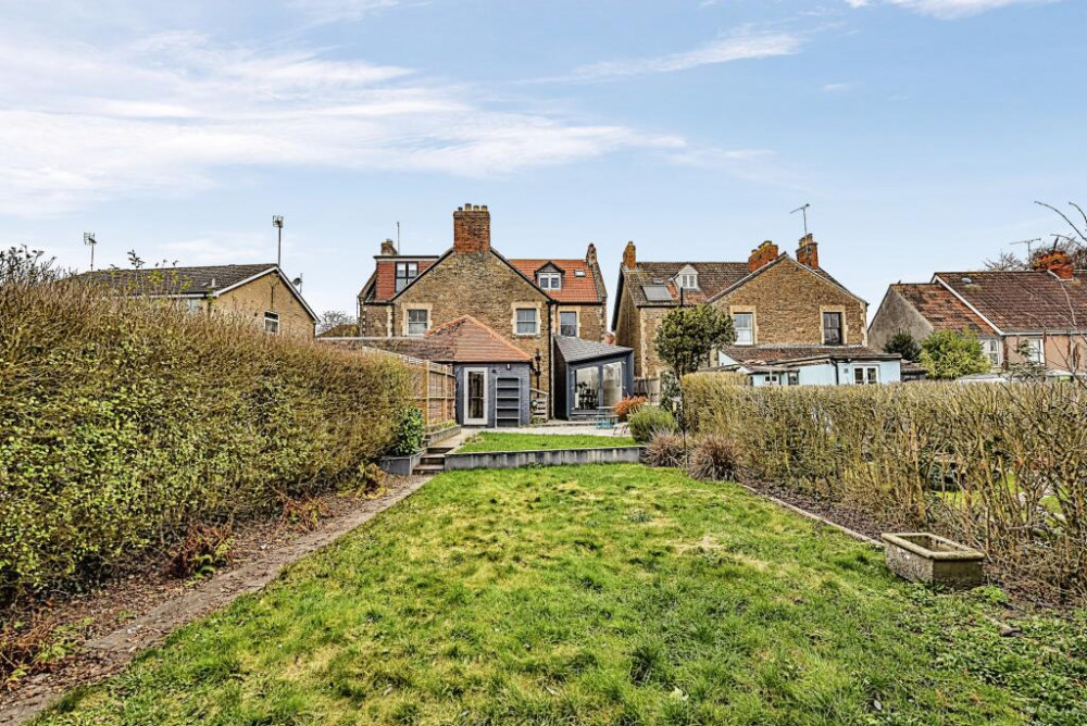 Lots of space to the rear of the property in Frome 